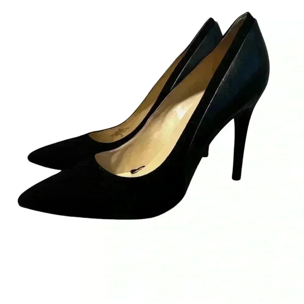 Marc Fisher Black Codie Heel Size 10M